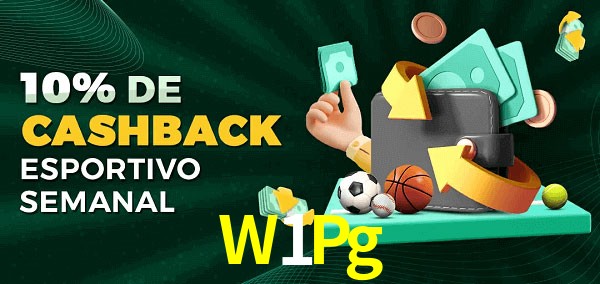 10% de bônus de cashback na W1Pg