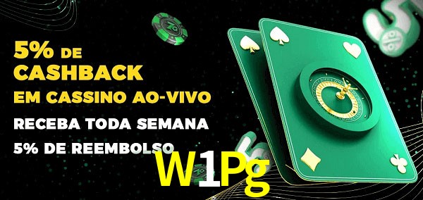 Promoções do cassino ao Vivo W1Pg
